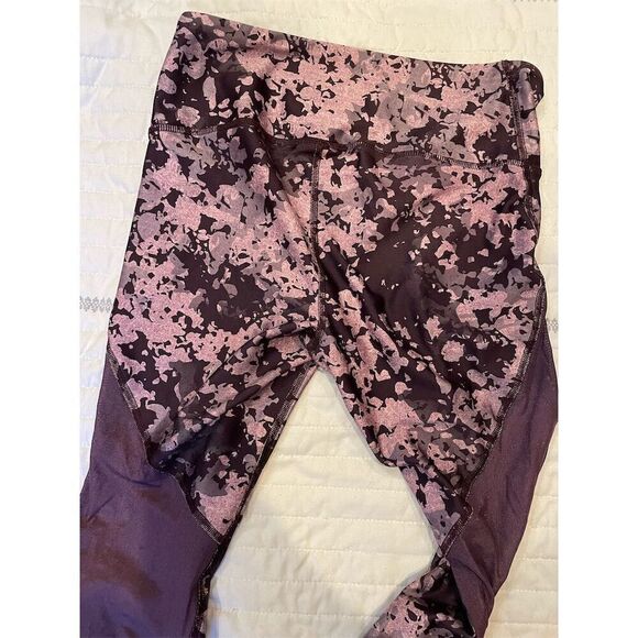 Under Armour Women's Purple Compression Heatgear Leggings Size M - Picture 6 of 8